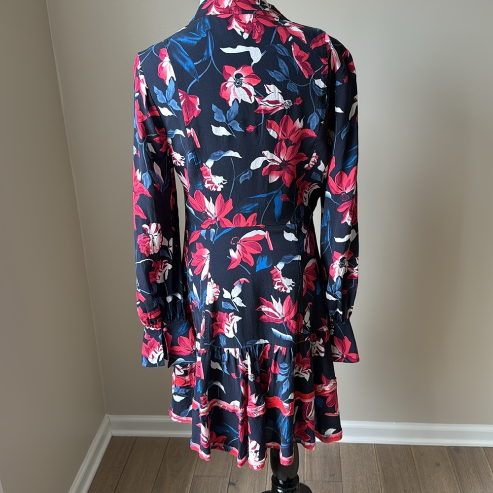Tanya Taylor Tulip Poppy Floral Silk Dress - Picture 8 of 10